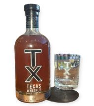 TX TEXAS + VASO + POSA VASO CUERO